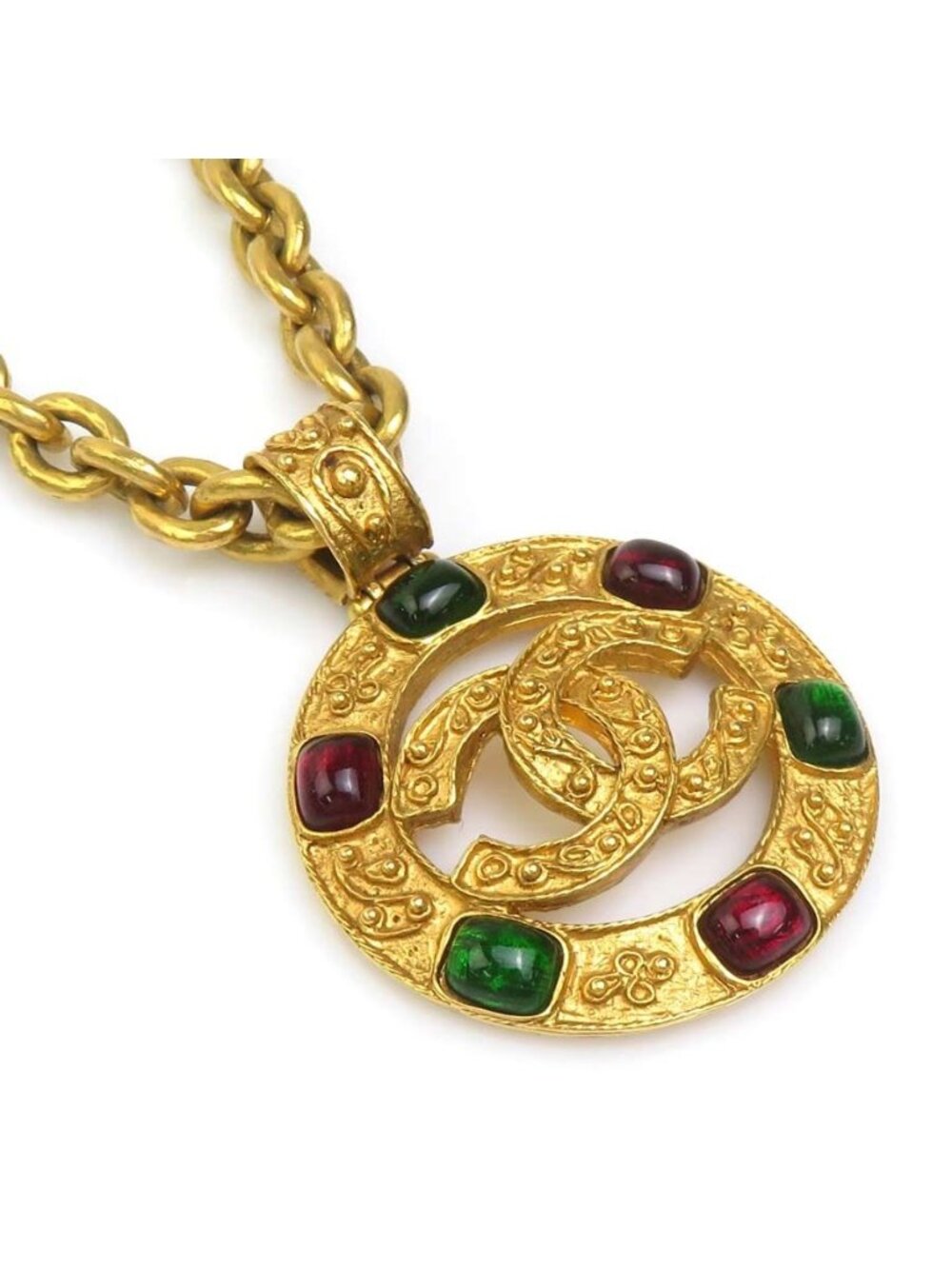 Chanel Necklace CC Logo